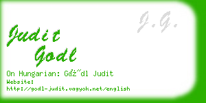 judit godl business card